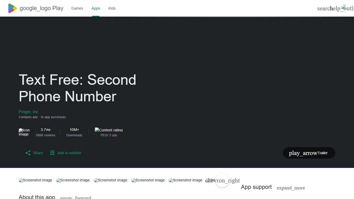 Text Free: Second Phone Number - Apps on Google Play